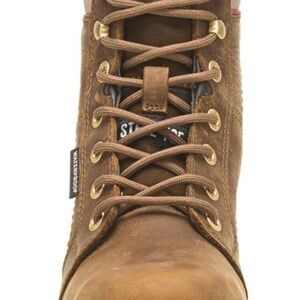 Caterpillar Steeltoe Brown Leather Work Boots